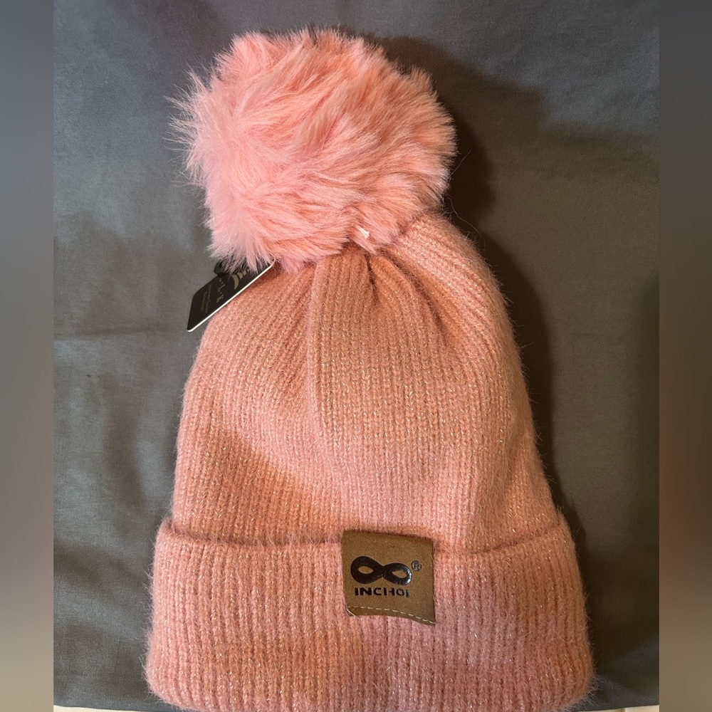 Warm Winter Beanie with Pom